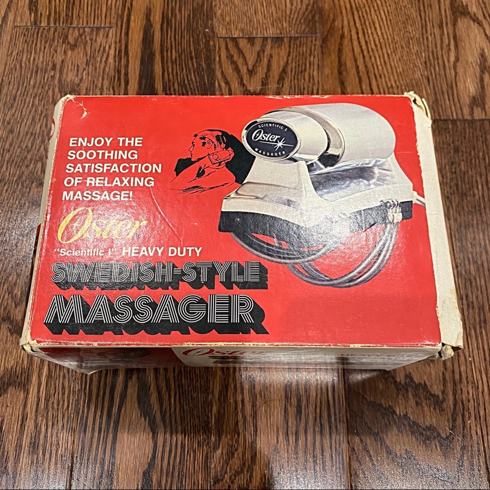 {Oster} Vintage Heavy Duty Swedish Massager